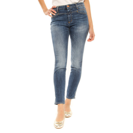 Jeans “Cropped Worker“ Closed blue